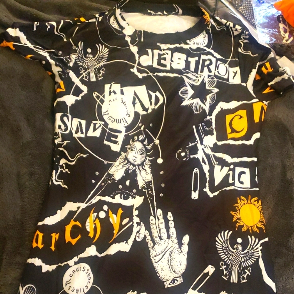 Sun and moon dress
